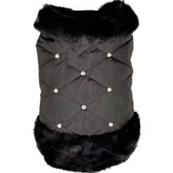 Flamingo Jas Coco Zwart - Hondenkleding