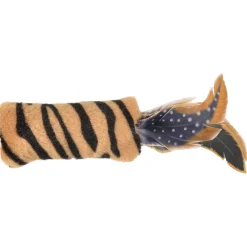 Flamingo Jungle Rechthoek - Kattenspeelgoed - 190x50x30 mm Bruin Beige Blauw