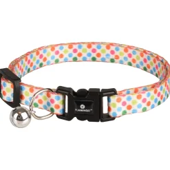 Flamingo Kattenhalsband Arya - Kattenhalsband - Wit 20-35 Cm