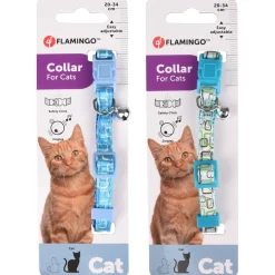 Flamingo Kattenhalsband Amira - Kattenhalsband - Assorti Multi-Color 20-34 Cm