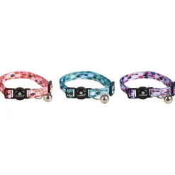 Flamingo Kattenhalsband Amira - Kattenhalsband - Assorti Multi-Color 20-32 Cm
