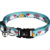 Flamingo Kattenhalsband Amira - Kattenhalsband - Blauw 20-35 Cm