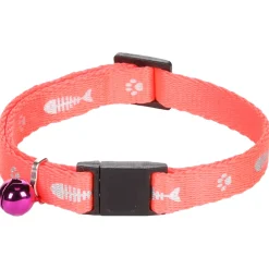 Flamingo Kattenhalsband Ziggi - Kattenhalsband - Roos 20-35 Cm
