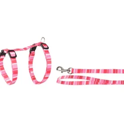 Flamingo Kattenharnas + Lijn Alfry - Kattentuigje - Assorti 20-35mm 10mm