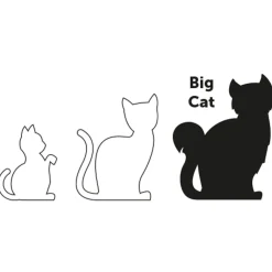 Flamingo Kattenharnas + Lijn Grote Kat Alfry - Kattentuigje - Assorti 25-40cm 10mm