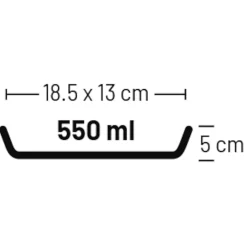 Flamingo Keramische Voer/Waterbak Auri Taupe - Kattenvoerbak