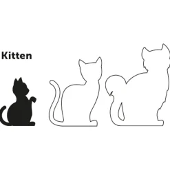 Flamingo Kittenharnas + Lijn Ziggi - Kattentuigje - Rood 120cm 10mm