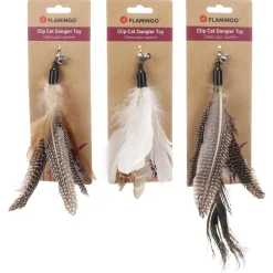 Flamingo Suuz Voor Hengel - Kattenspeelgoed - Assorti