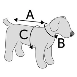 Flamingo Winterjas Zane Zwart&Grijs - Hondenkleding
