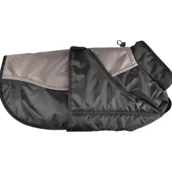 Flamingo Winterjas Zane Zwart&Grijs - Hondenkleding