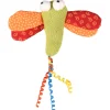 Flamingo Yowly Libelle Met Krulstaartjes - Kattenspeelgoed - 18 cm Multi-Color