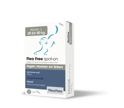 Flea Free Spot-On Hond Large - Anti vlooien en tekenmiddel