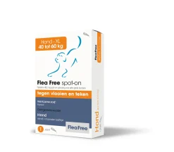 Flea Free Spot-On Hond Xlarge - Anti vlooien en tekenmiddel