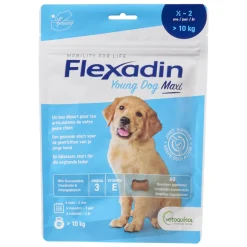 Flexadin Young Dog Maxi - Chews - Gewricht-Supplement - 60 stuks >10 Kg