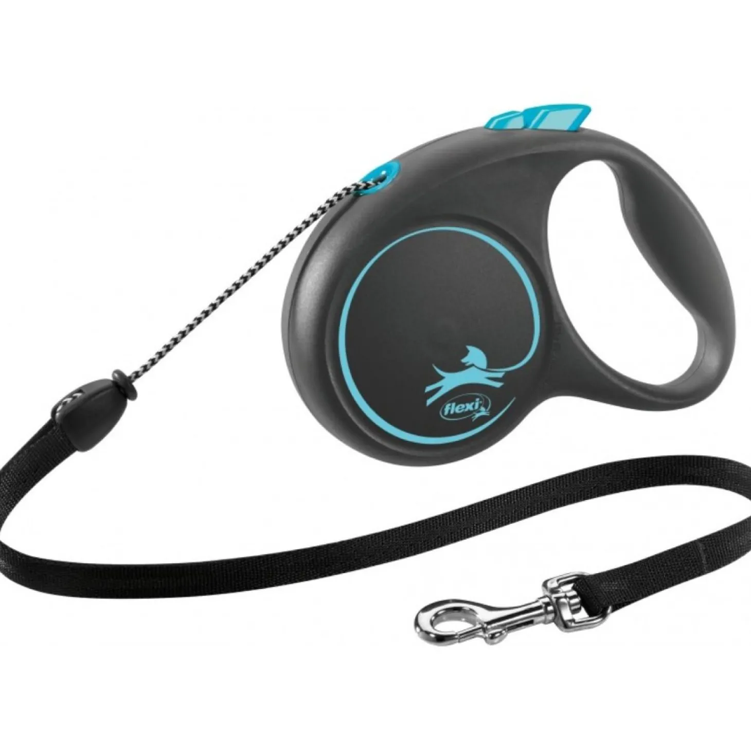 Flexi Black Design Koord M 5 m - Hondenriem