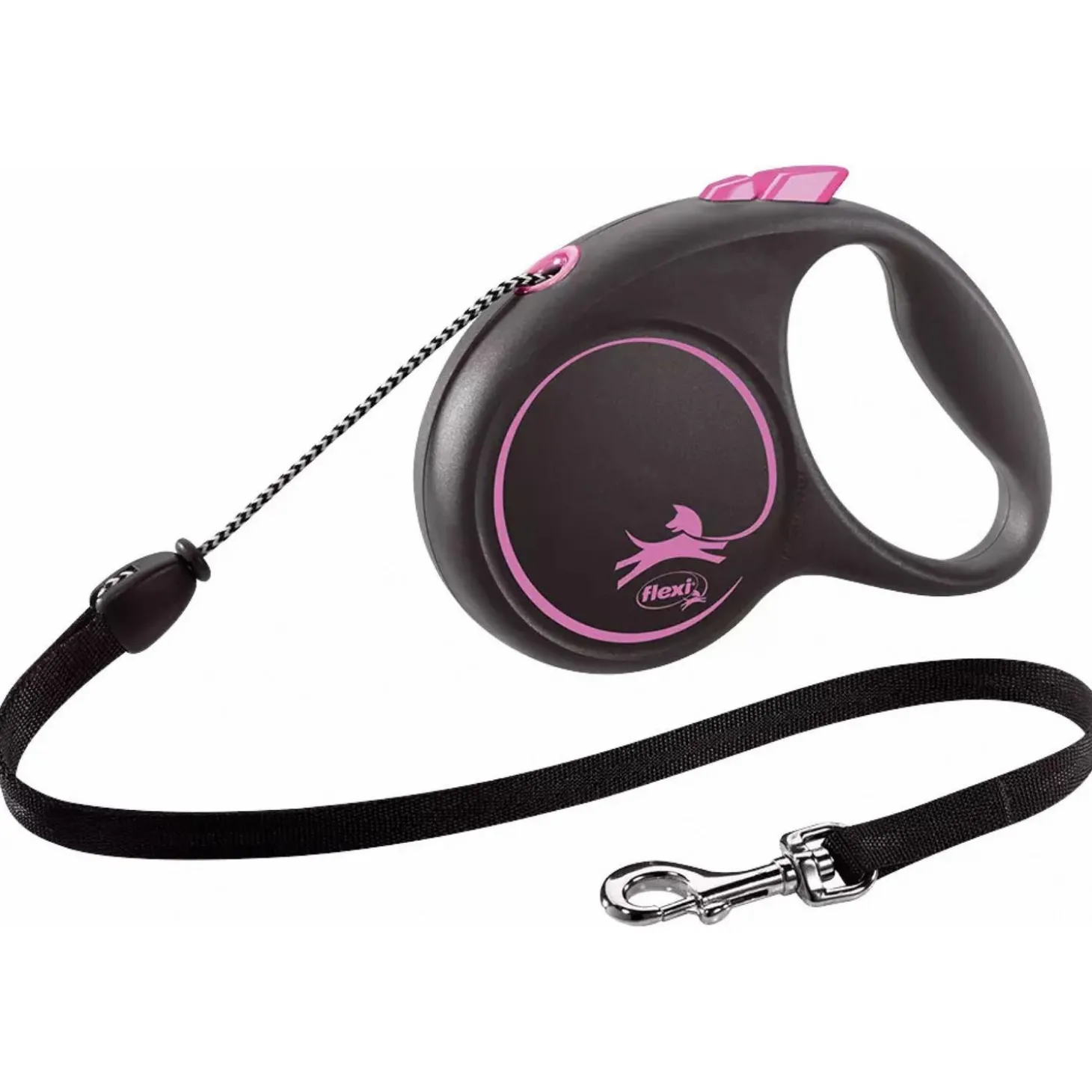 Flexi Black Design Koord M 5 m - Hondenriem