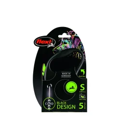 Flexi Black Design Koord S 5 m - Hondenriem