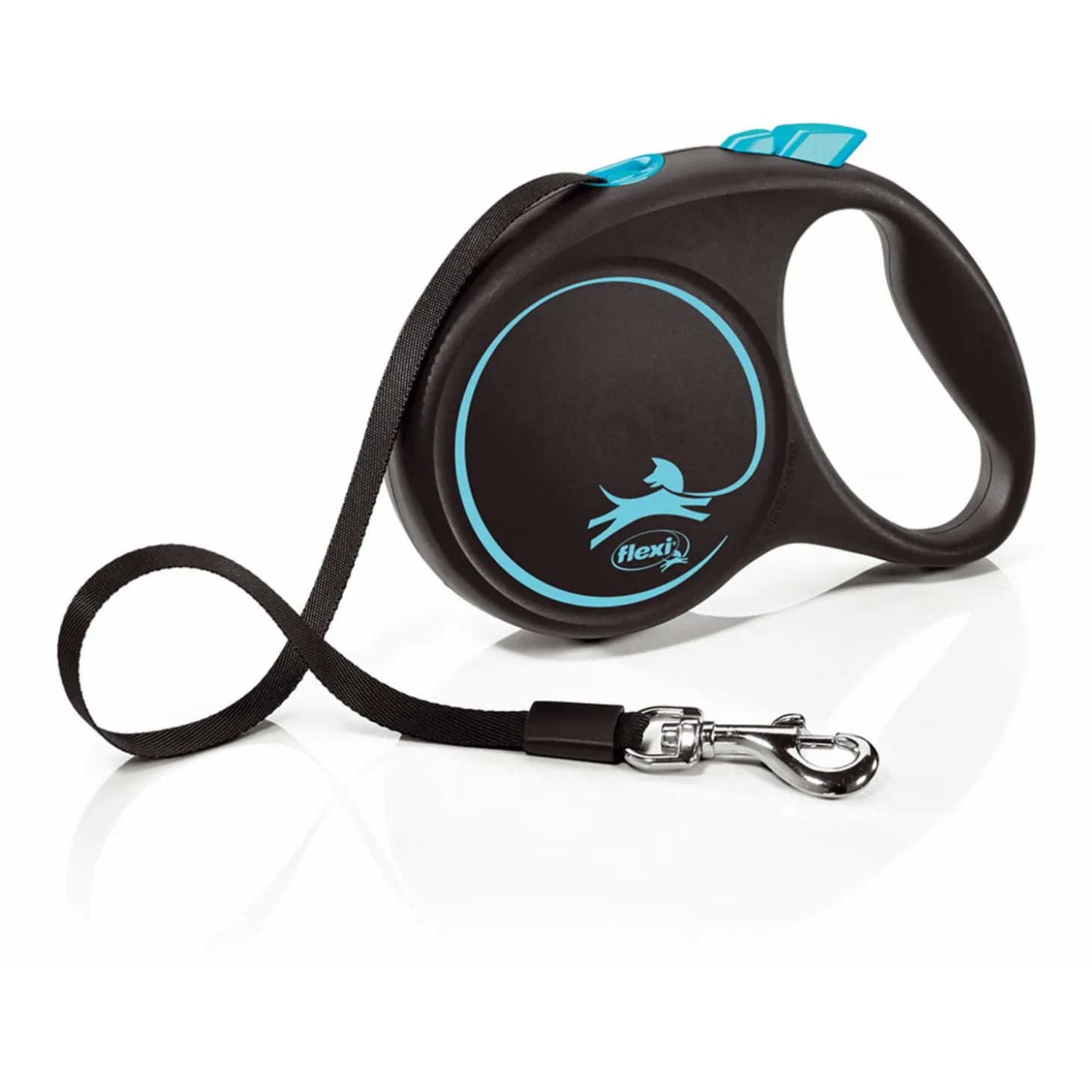 Flexi Black Design Tape M 5 m - Hondenriem