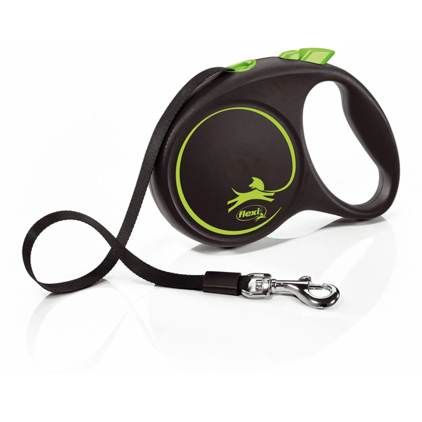 Flexi Black Design Tape M 5 m - Hondenriem