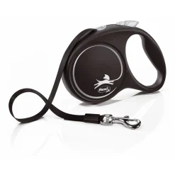 Flexi Black Design Tape M 5 m - Hondenriem