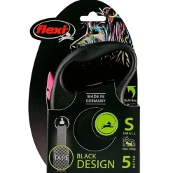 Flexi Black Design Tape S 5 m - Hondenriem