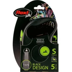 Flexi Black Design Tape S 5 m - Hondenriem