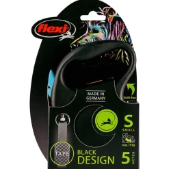 Flexi Black Design Tape S 5 m - Hondenriem