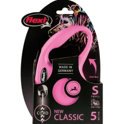 Flexi Rollijn Classic Koord S Pink - Hondenriem