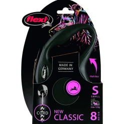 Flexi Rollijn Classic Koord S Zwart - Hondenriem