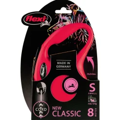 Flexi Rollijn Classic Koord S Rood - Hondenriem