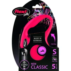 Flexi Rollijn Classic Koord S Rood - Hondenriem