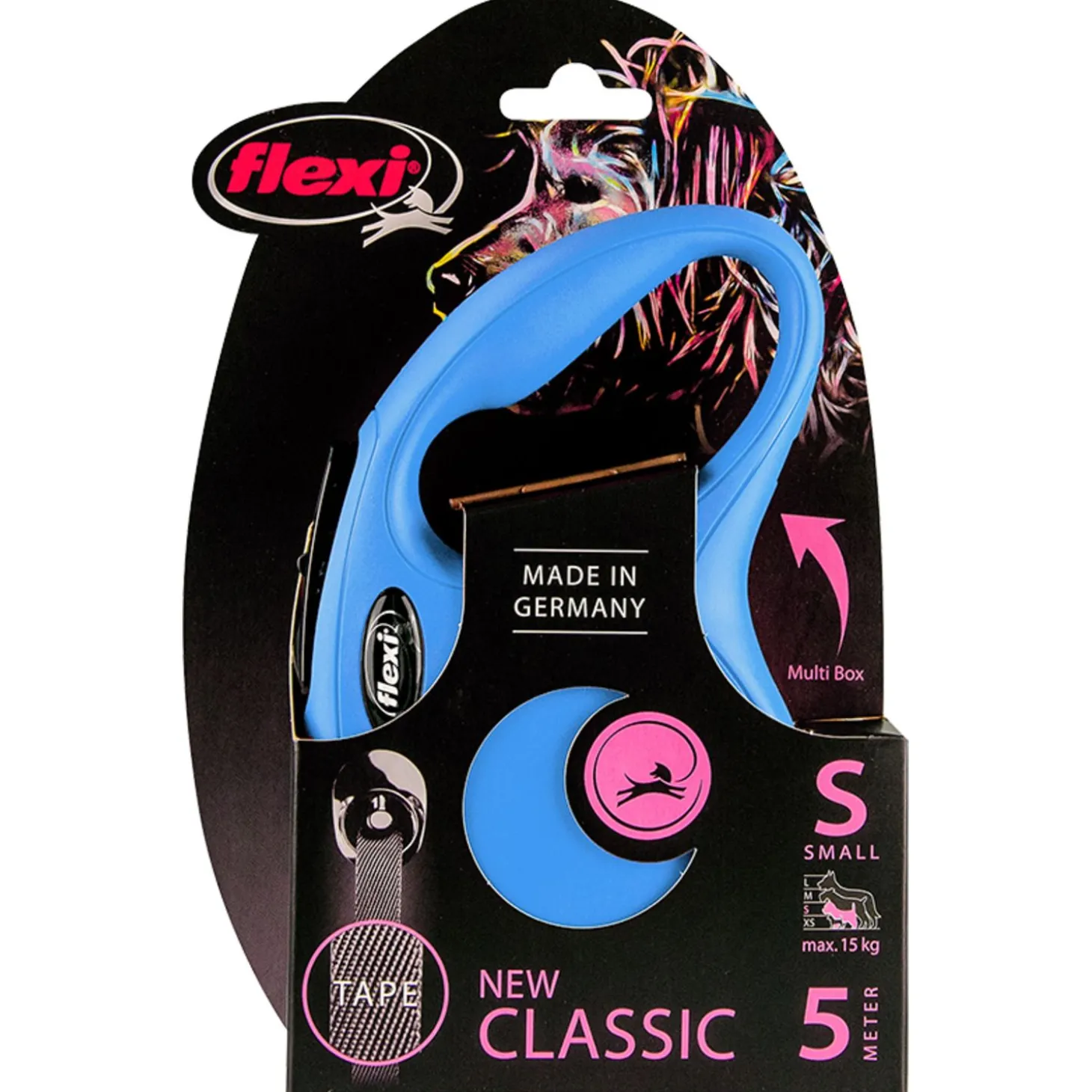 Flexi Rollijn Classic Tape S 5 m - Hondenriem