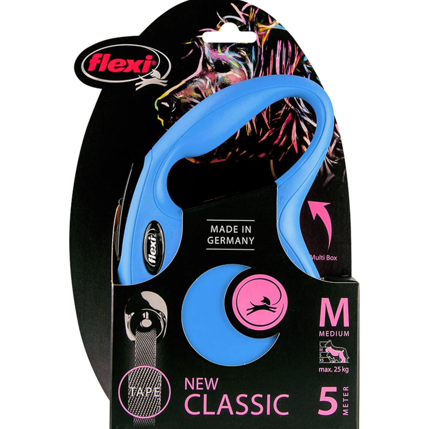 Flexi Rollijn New Classic Tape Medium 5 m - Hondenriem