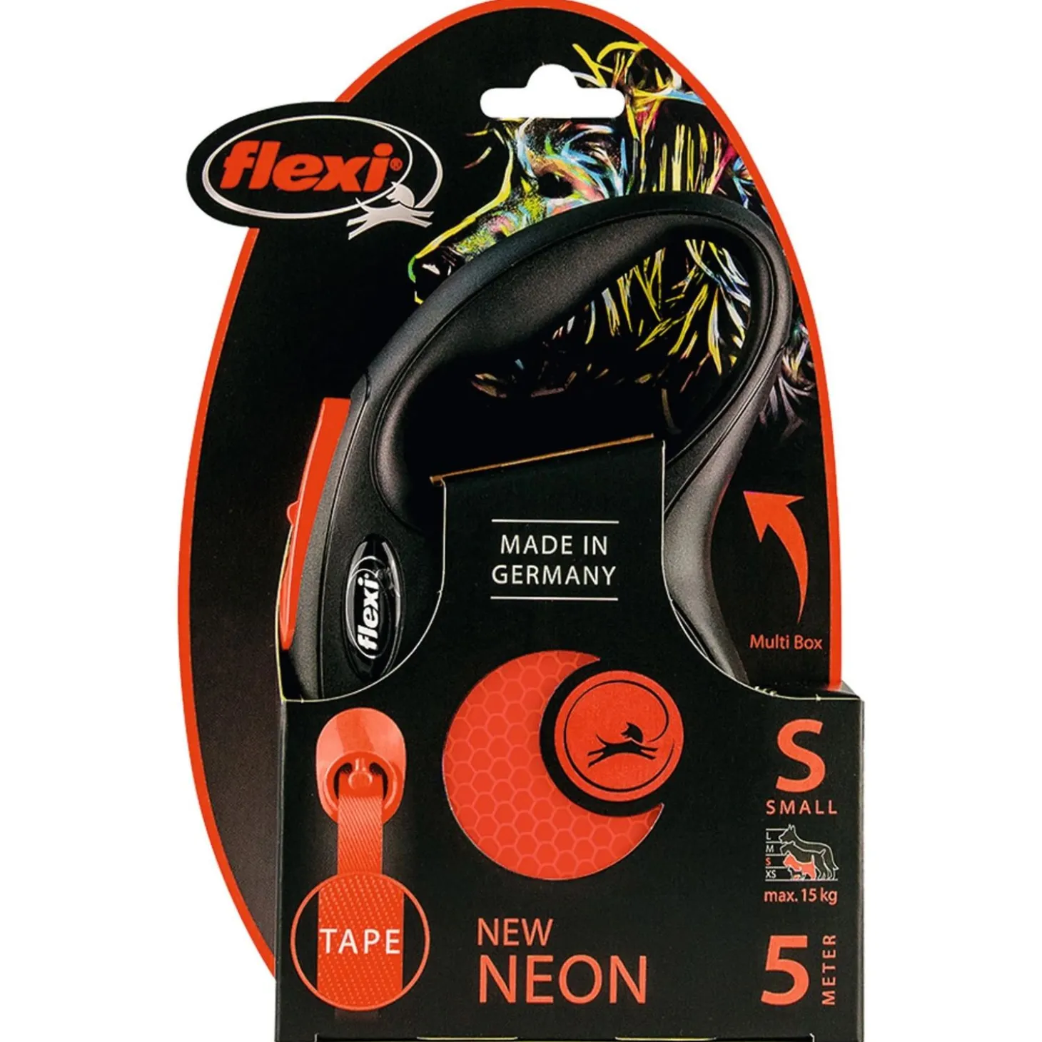 Flexi Rollijn New Neon Tape S 5 m - Hondenriem