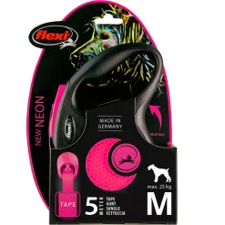 Flexi Rollijn New Neon Tape M 5 m - Hondenriem