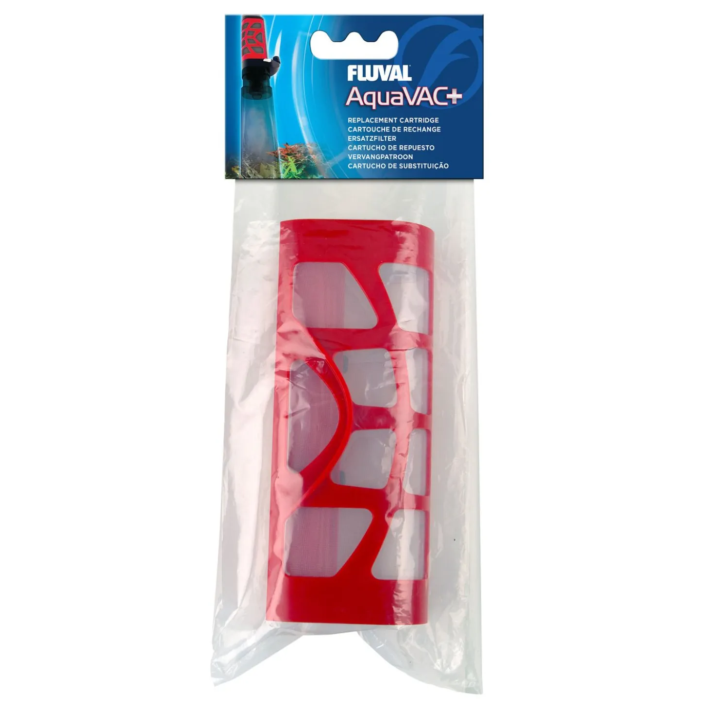 Fluval Filter Cartridge Pro Vac Plus - Onderhoud - Rood per stuk