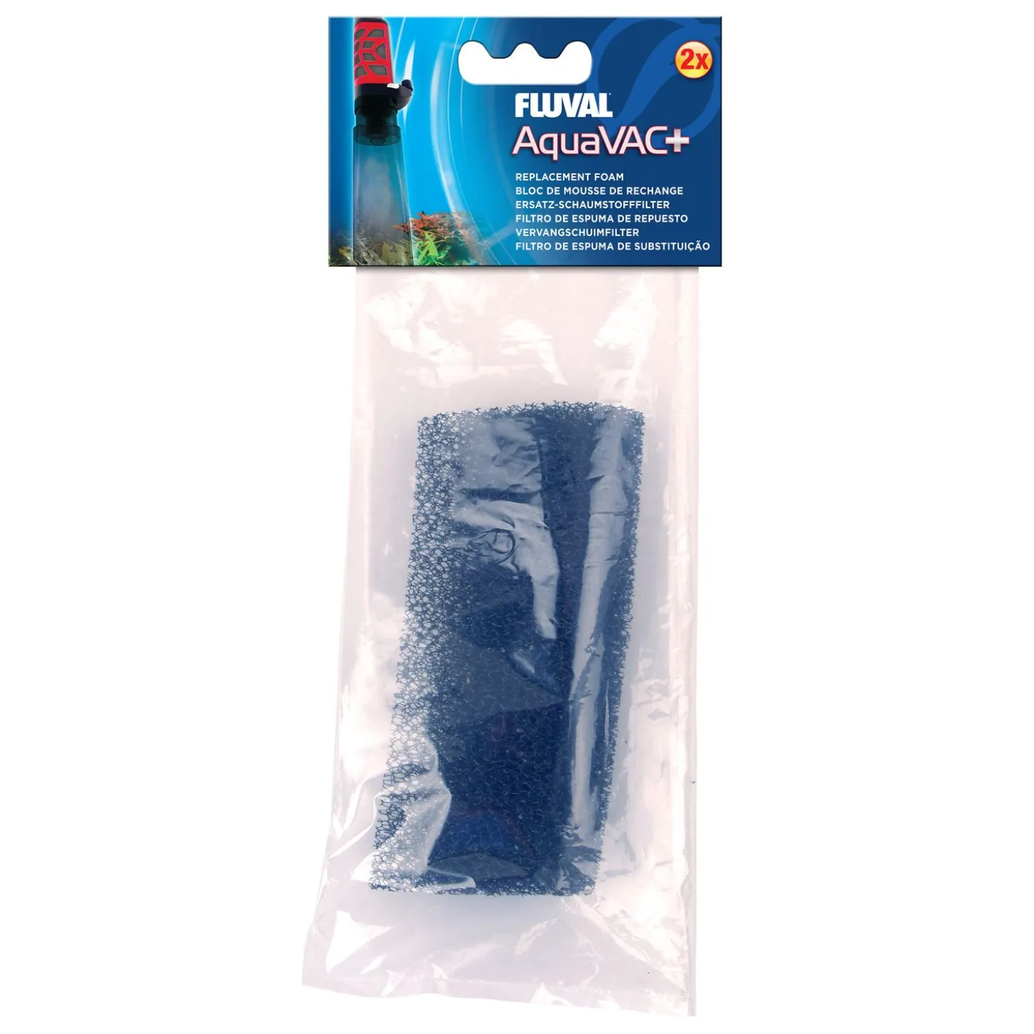 Fluval Filter Pro Vac Plus - Onderhoud - Zwart 2 stuks