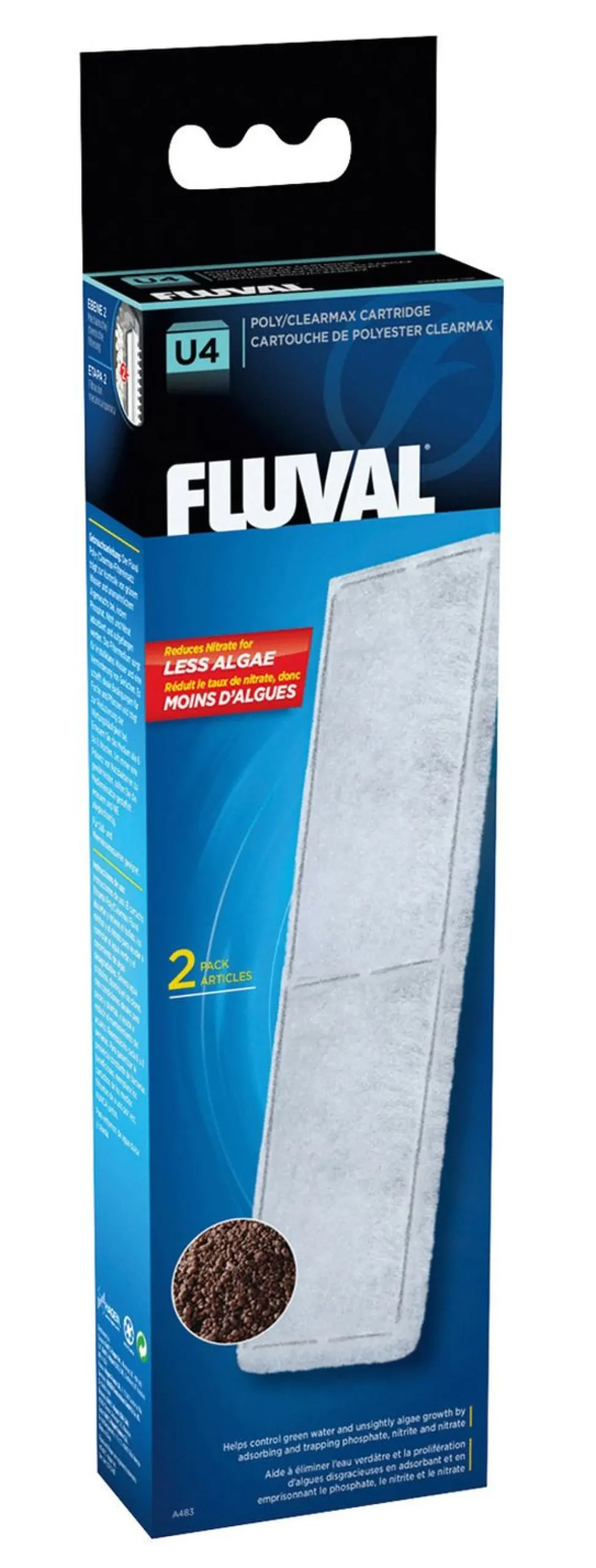 Fluval U4 Clearmax - Filters - 2 stuks U4
