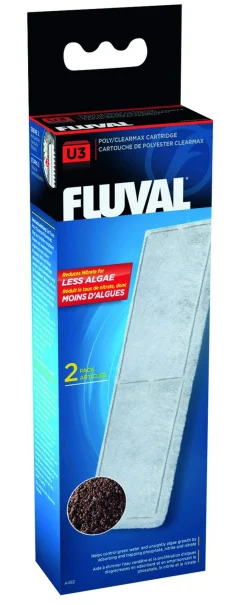 Fluval U3 Clearmax - Filters - 2 stuks U3
