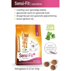 Fokker Cat Sensi-Fit Lam - Kattenvoer