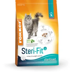 Fokker Cat Steri-Fit Kip - Kattenvoer