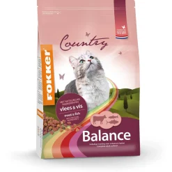 Fokker Country Balance Cat Vlees&Vis - Kattenvoer