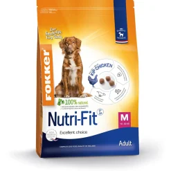 Fokker Dog Nutri-Fit M Kip - Hondenvoer