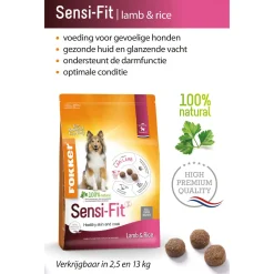 Fokker Dog Sensi-Fit Lam - Hondenvoer