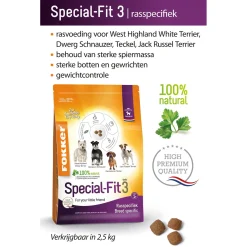 Fokker Dog Special-Fit 3 - Hondenvoer - 2.5 kg