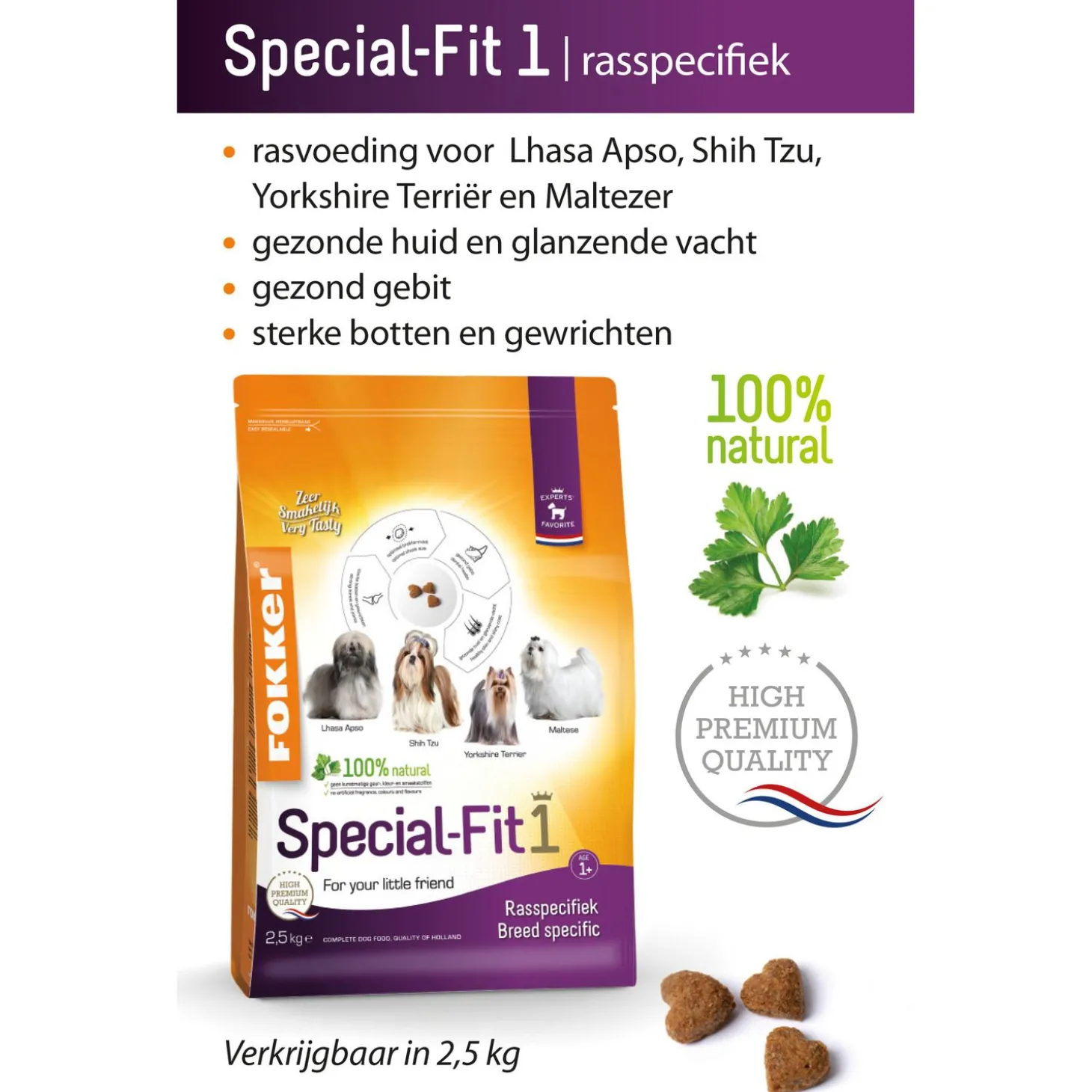 Fokker Special-Fit 1 - Hondenvoer - 2.5 kg