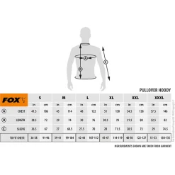 Fox Black / Camo Print Hoody - Vesten & truien - Medium