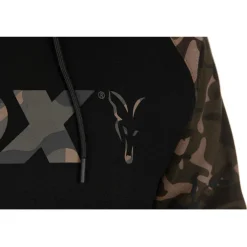 Fox Black / Camo Raglan Hoodie - Vesten & truien - Medium