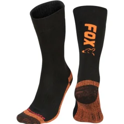 Fox Black / Orange Thermolite Long Sock - Handschoenen - 44-47