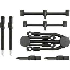 Fox Black Label Qr 3 Rod Pod Complete - Rodpods - 3 inch